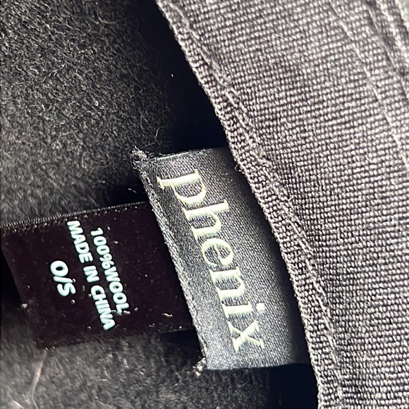 Phenix Wide Brim Wool & Leather Fedora - Picture 9 of 11